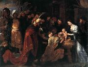 RUBENS, Pieter Pauwel Adoration of the Magi oil painting on canvas